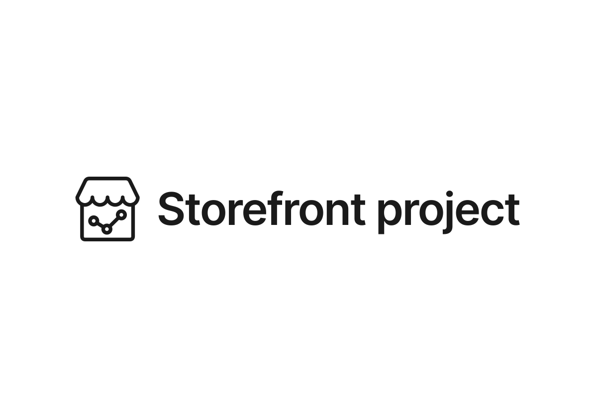 Storefront project logo